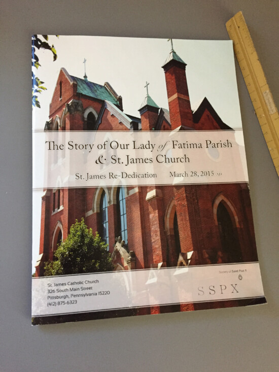 St. James Parish Re-Dedication Book